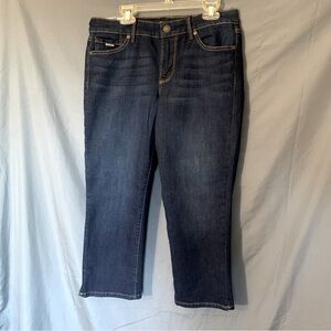 Nine West Chrystie Capri, Blue denim, Women's 4